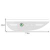 2Pcs Car Rear View Mirror Sticker Rain Eyebrow Auto Side Mirror RainProof Cover For Skoda Octavia Superb Rapid Kodiaq Karoq Fabia Kamiq Roomster