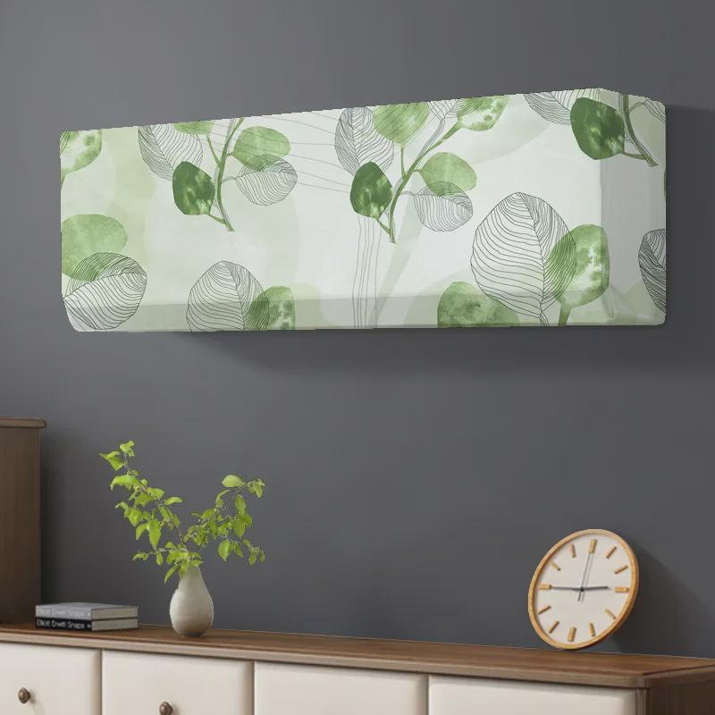 Universelle Cartoon-Staubschutzhülle für Klimaanlagen: Waschbar & Elastisch für Schlafzimmer