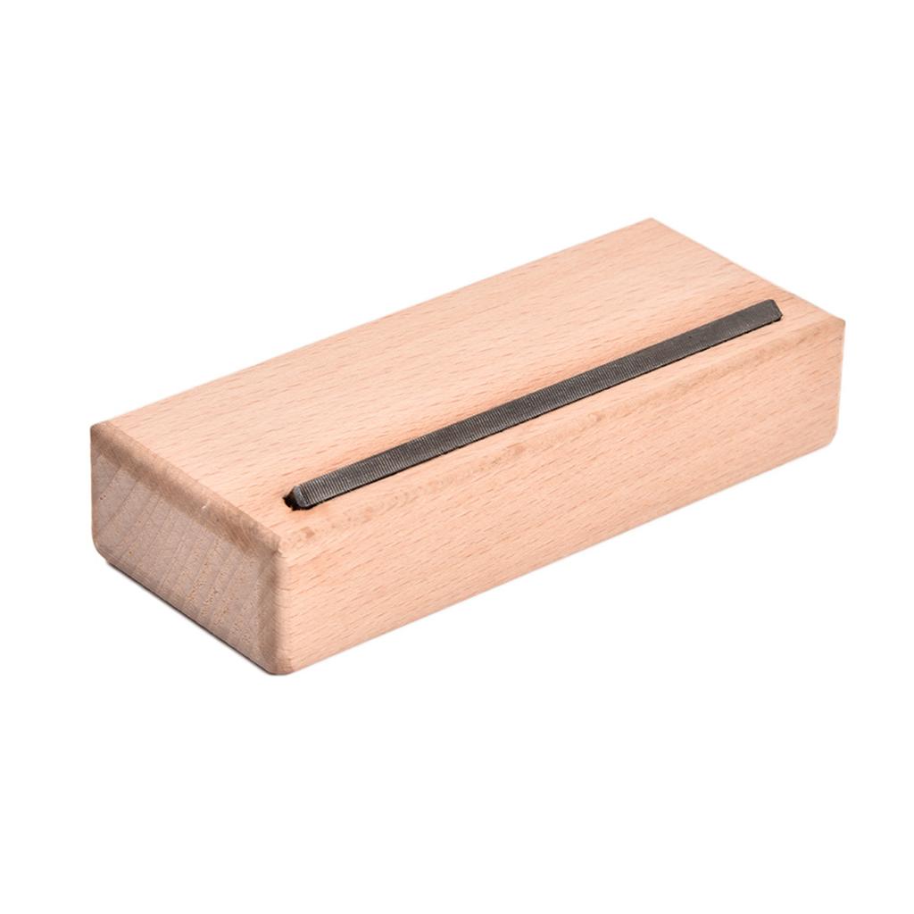 Guitar Fret Bevel File Chamfer File 45 Degrees Angle Luthier Instrument Repair Tool for Music Player