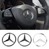 Naklejki na środek kierownicy samochodowej 52/58 mm z emblematem GWIAZDY Dla Mercedes Benz AMG W124 W202 W203 W210 W212 W220 Naklejka Akcesoria samochodowe
