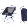 HZT Folding Chair for Outdoor Compact and Made of 600D Oxford Cloth and Nylon 140kg Load Low Easy Foot Cover Perfect for Music Fishing and Any Other