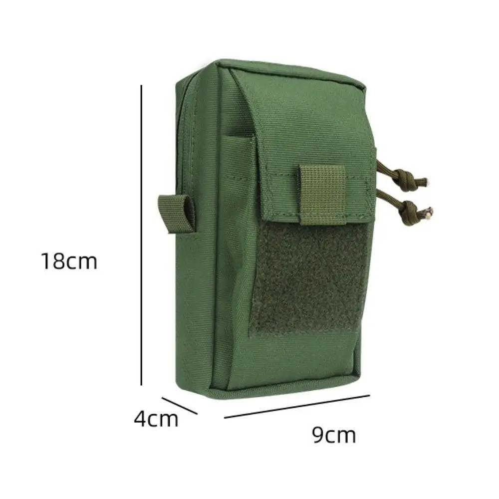Portable EDC Pouch Waist Bag Oxford Cloth Water Proof Outdoor Emergency Pouch Large Capacity Universal Running Bag