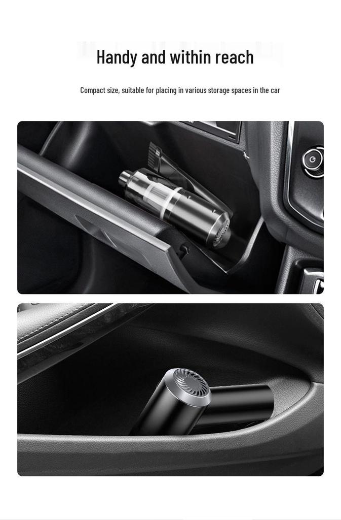 High Suction Handheld Wireless Vacuum Cleaner for Home and Car - Versatile for Carpets, Windows, and Crevices