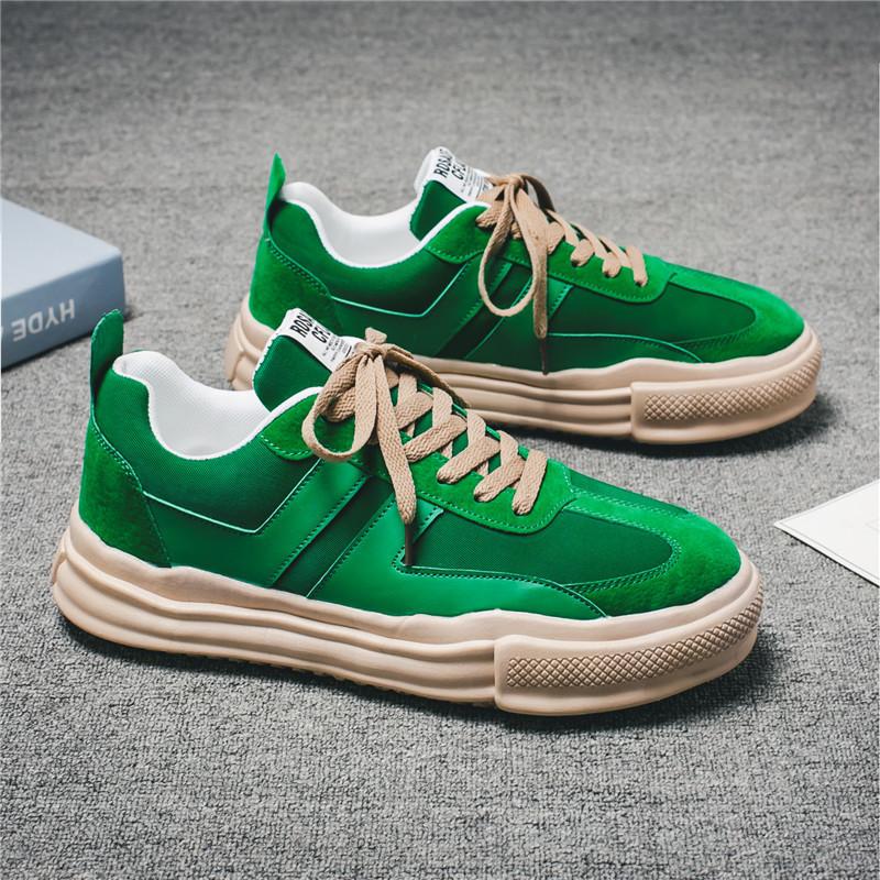 

Весенние новые мужские модные туфли на толстой подошве, мужская нишевая уличная повседневная обувь для мужчин 44