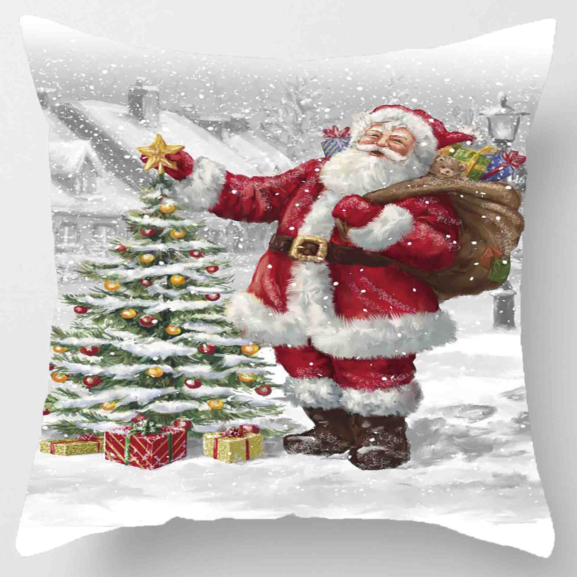 

New Christmas pillow case 30*50cm,40*40cm,45x45cm, cushion cover home Christmas decoration pillow case 30*50cm