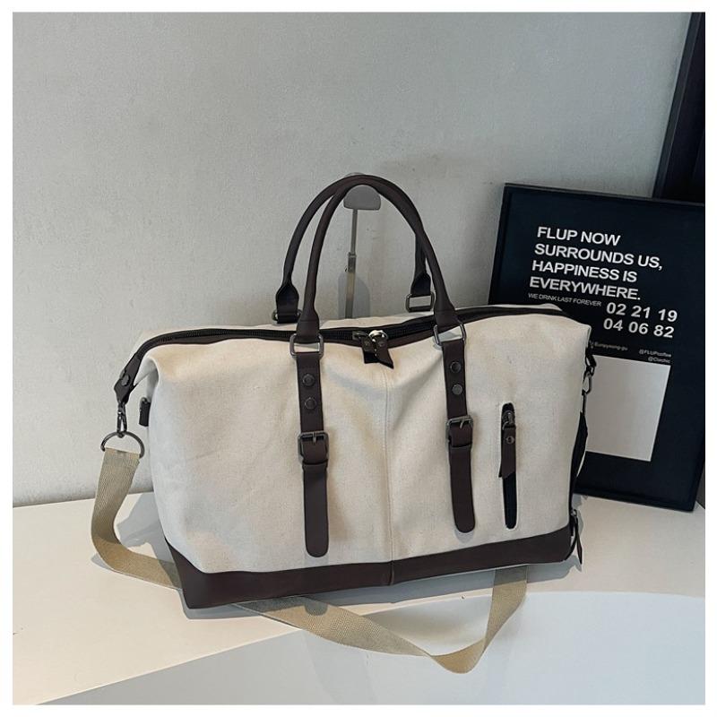 

Handbag Travel Bag Men s Fashionable Trend Large Capacity Short-distance Travel Shoulder Bag Luggage Bag бежевий