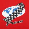 Puma Moto Ss25 Brand Logo Loose Casual Short Sleeve Dopamine Round Neck T-Shirt Men T-Shirts Red 633077-11