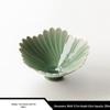 Celadon Ruyi Tea Set: Embossed Gaiwan, Teapot, Cup, Can, and Ornament