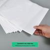 Disposable White Waterproof & Oil-proof Tablecloth for Home, Party, and Restaurant - Rectangular/Round