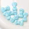 Colorful Electroplated AB Beads Bowtie DIY Phone Chain Lanyard Shoe Flower Accessory