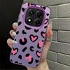 Cartoon Love Leopard Pattern Case for Xiaomi Mi 13T 11 Lite 12T Pro Back Phone Cover