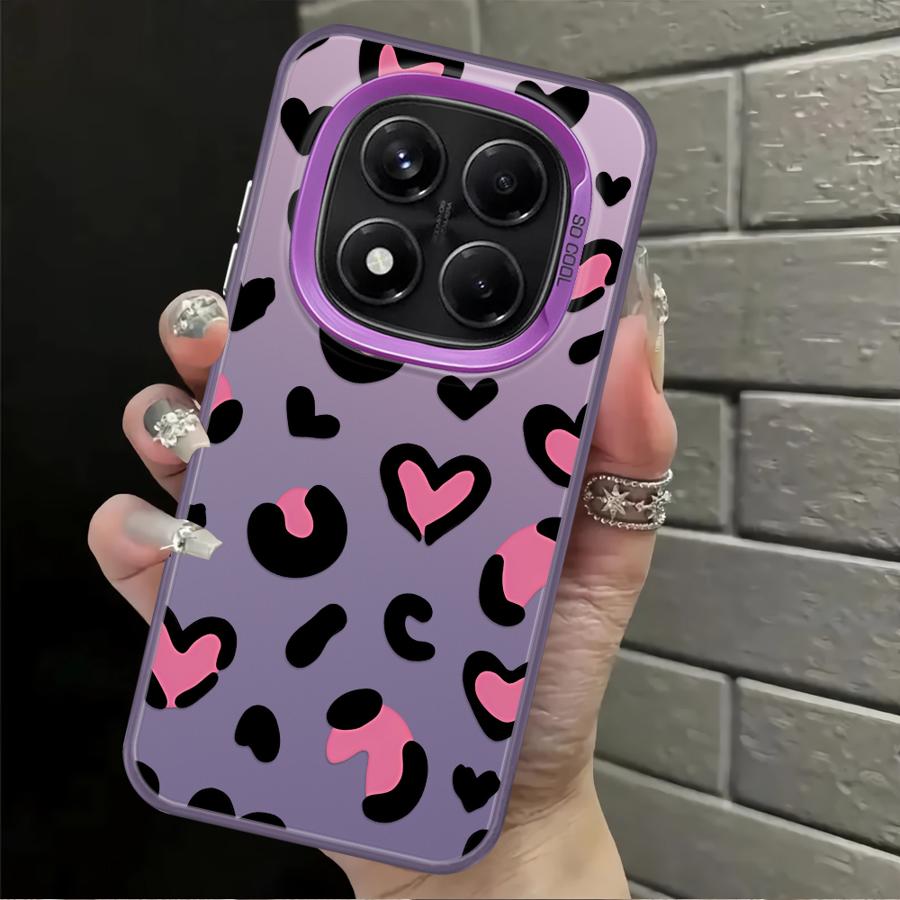 Cartoon Love Leopard Pattern Case for Xiaomi Mi 13T 11 Lite 12T Pro Back Phone Cover