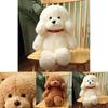 Adorabile Peluche Cane Teddy Cane Cucciolo Seduto Carino Per Bambine Morbido E Coccoloso