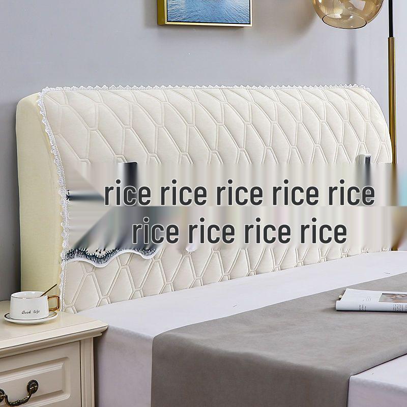 2025 New Style Elastic Headboard Slipcover: Soft Pack Backrest & Dust Cover