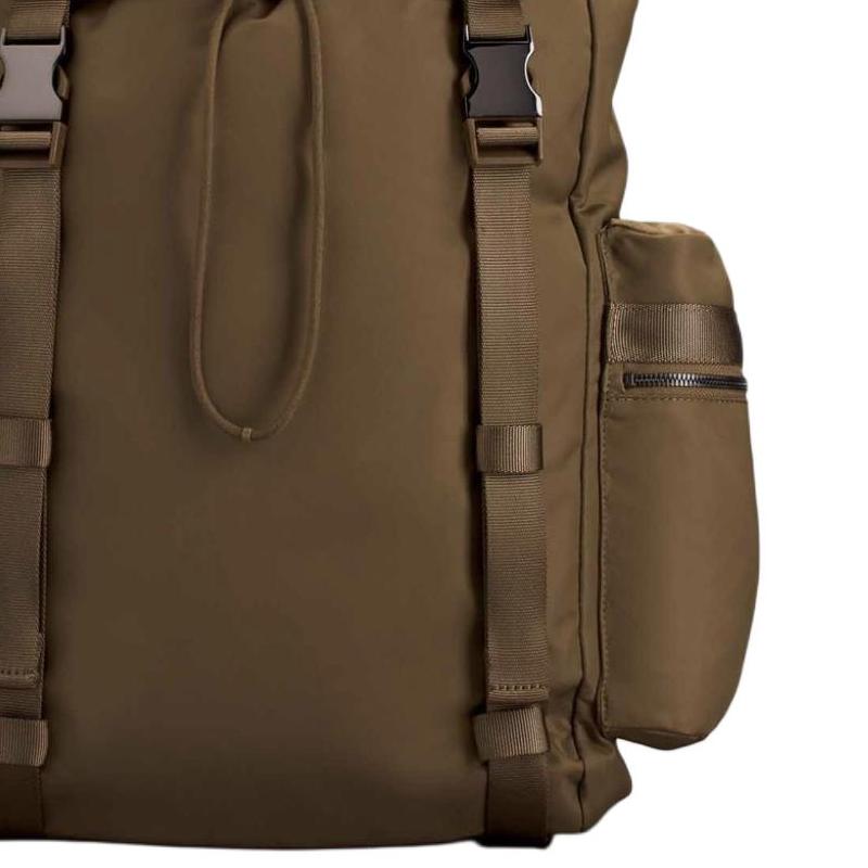 Lululemon Wunderlust 25L Lässiger Mode-Nylon-Rucksack Damenrucksack Gelbbraun LU9AS8S-ARTF