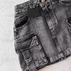 Women Mini Skirt A-Line High Waist Solid Color Design Short Skirt