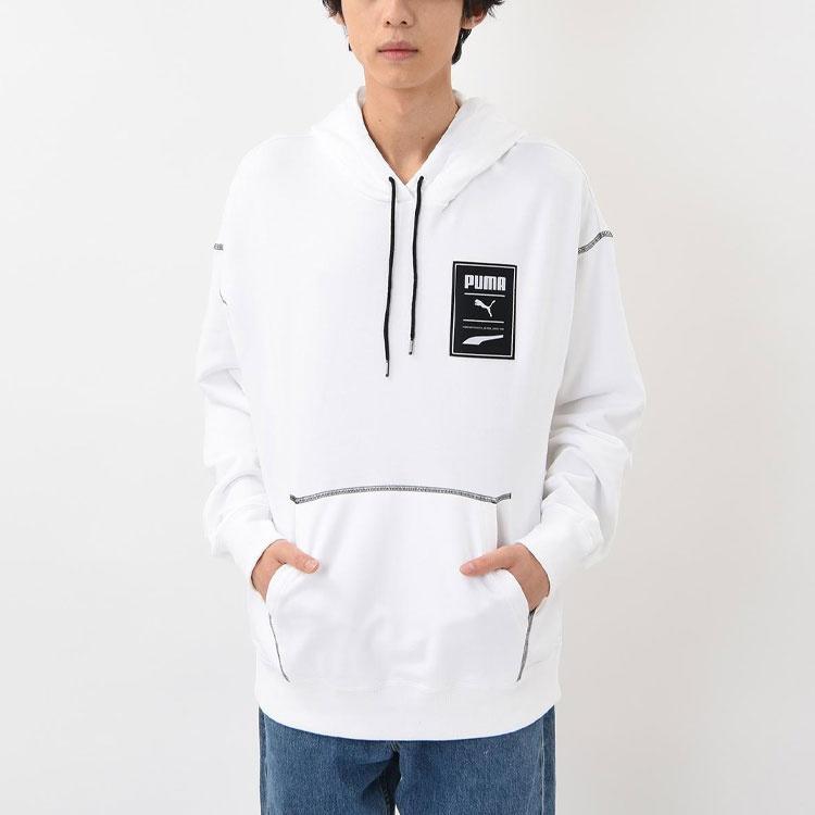 Puma Athleisure Casual Sports Printing White Men's 597886-02