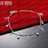 925 Sterling Silver AAA Zircon Clover Bracele Fashionable Wedding Jewelry