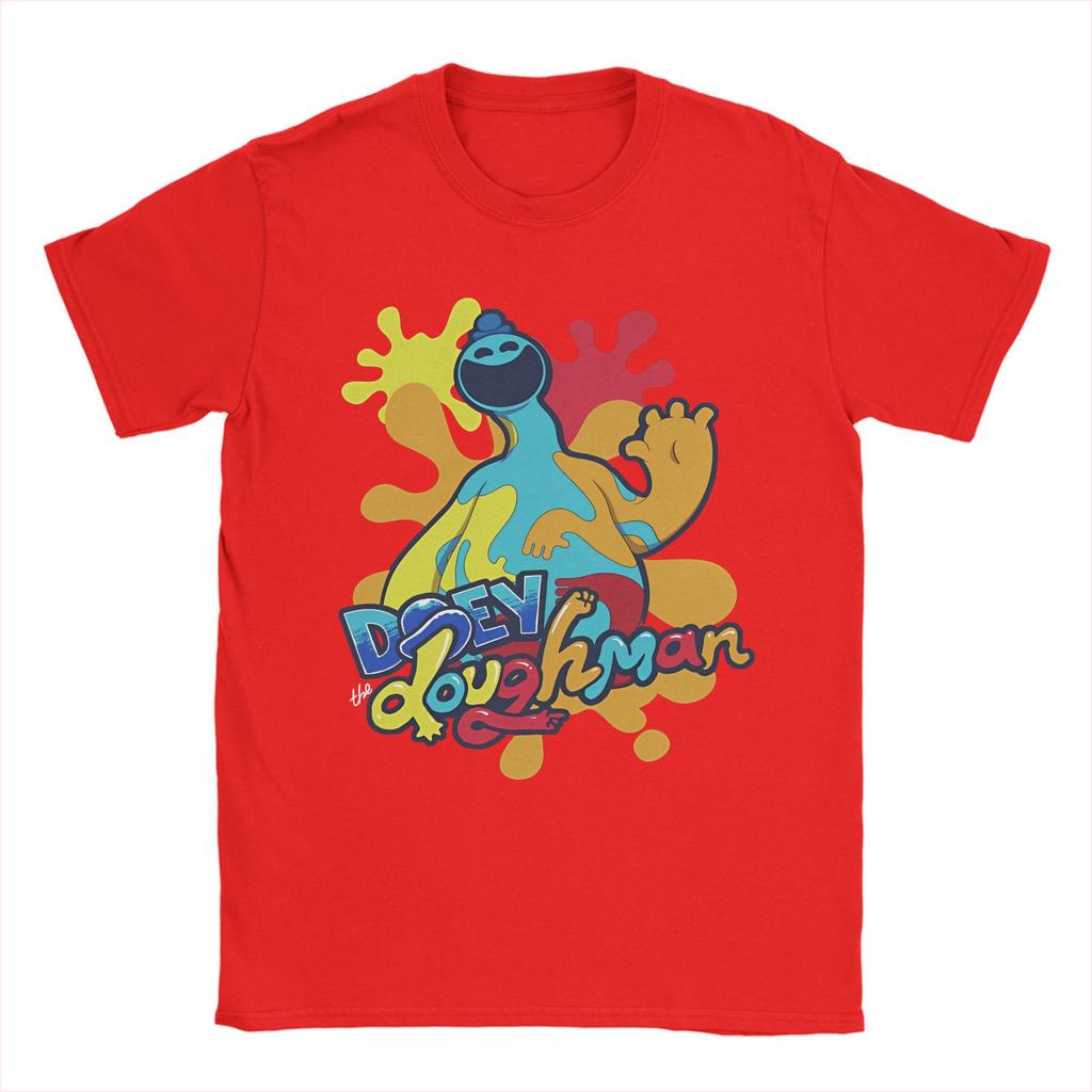 Doey Doughman T Shirt Poppys Popular T Shirts Short-Sleeved Vintage Tshirt Beach Pure Cotton Round Neck Oversized Top Tees