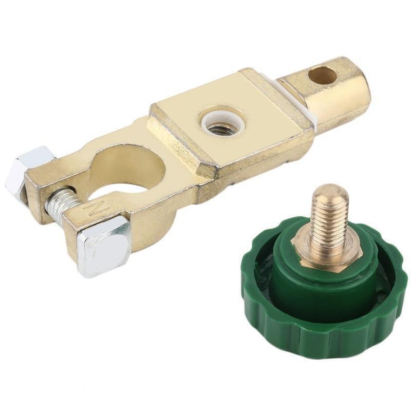 Car Electrical Isolator Switch Rotary Disconnect Power Off Cut-off Terminal Battery Anti-Leakage Automotive Truck Accessory
