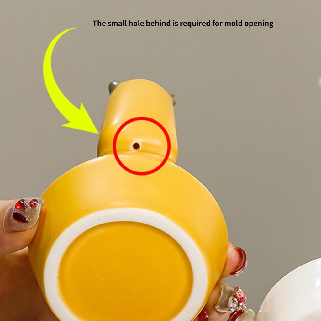 Capybara Figurine Candle Holder Ceramics Animal Warming Paws Tealight Holder Home Decoration for Animal Enthusiasts Gift