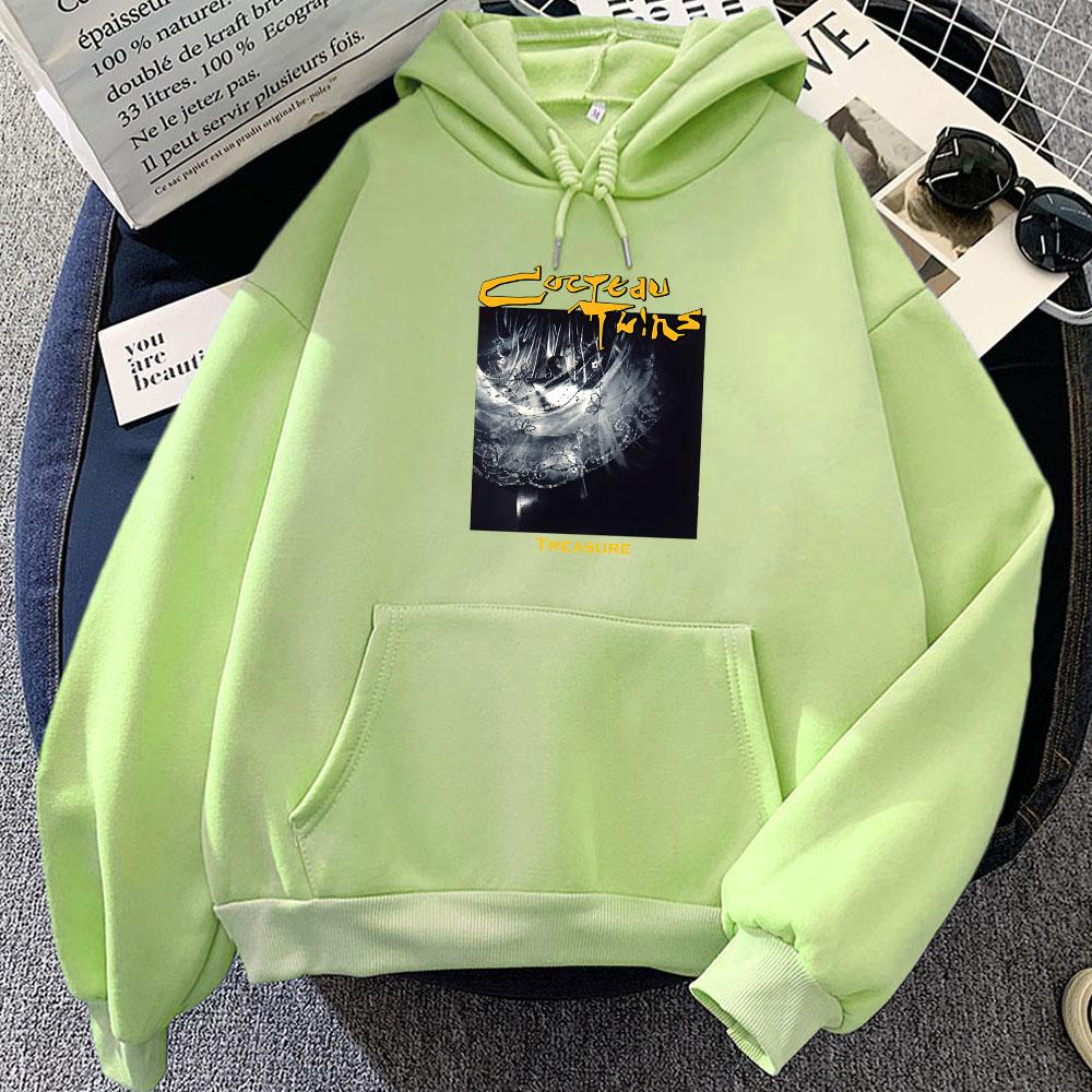 Album Printing Hoodies Women/Men Unisex Clothes Rock Band Cocteau Twins Sudaderas Moletom Feminino Winter Fleece Hoody