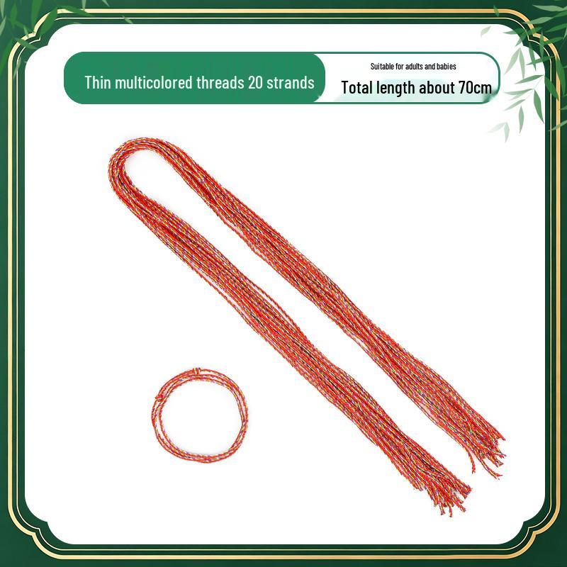 Handmade Five-Color Dragon Boat Festival Bracelet - Baby Gift & Classmate Memento