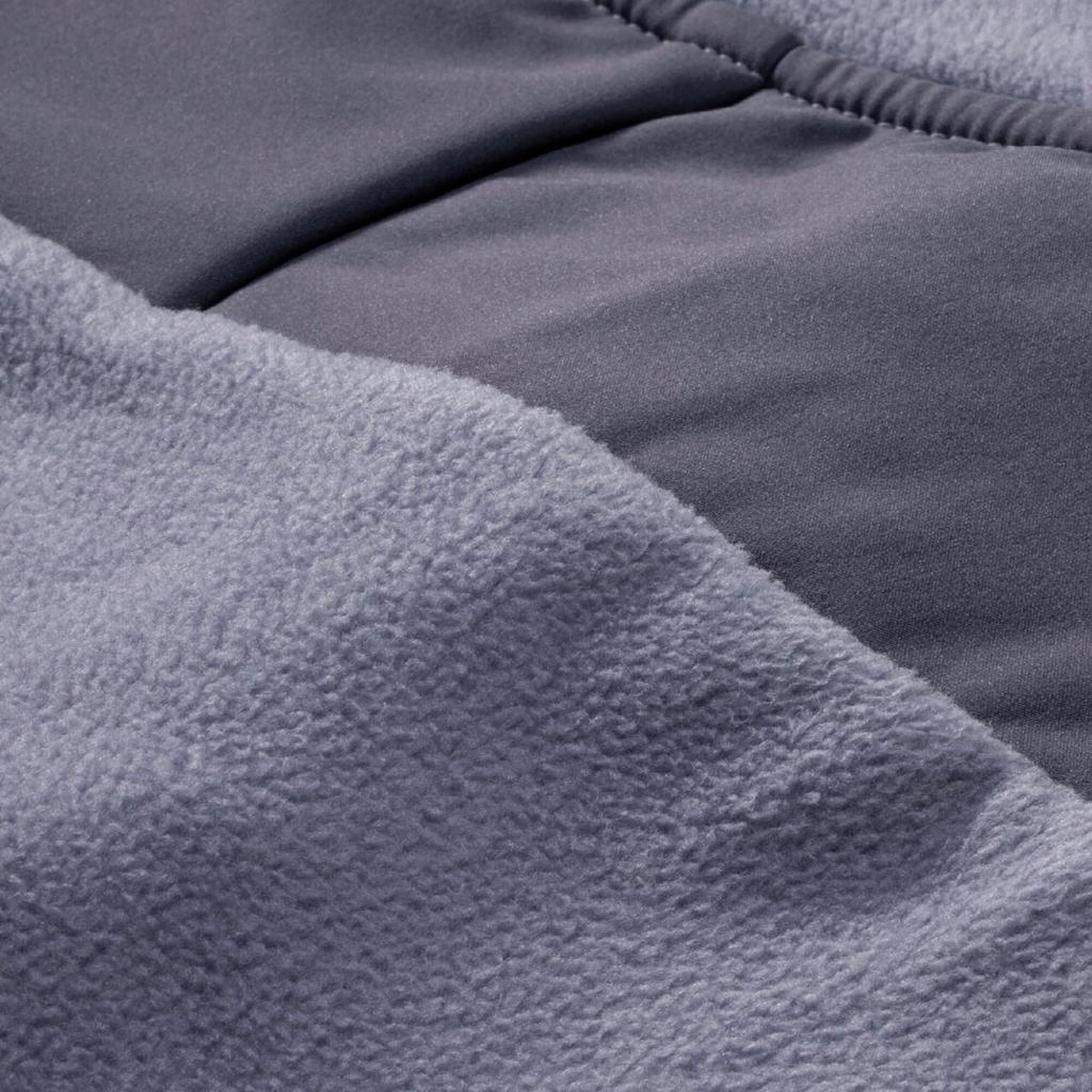 Mizuno Proof Fleece Crew Training Granito Talla 32MCC559 Ropa Repelente al Agua para Hombre, Gris, L,