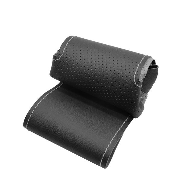 Perforated Microfiber Leather Steering Wheel Cover For Opel Vauxhall Holden Astra H 2004-2009 Signum Vectra C 2005-2009 Zaflra B