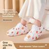 Copriscarpe Monouso Cartoni Animati Stampati Ispessiti Domestici Antiscivolo Comodi Resistenti all'Usura