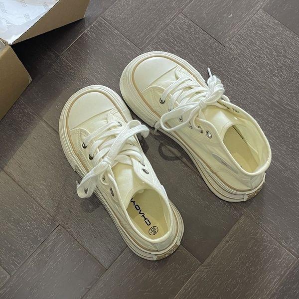 High-top Canvas Shoes Female Students Campus Style Niche Versatile Sports and Leisure Shoes Summer New Fashion