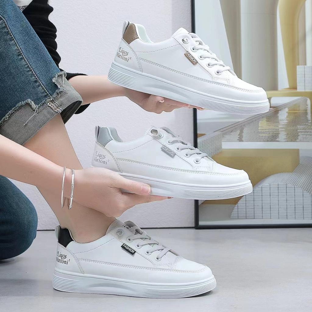 Customized sports little white shoes women's spring and summer new Korean version student versatile shoes children breathable casual white shoes
