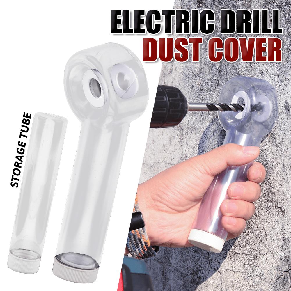 Rotating Nozzle Drill Bit Dust Box with Rotary Tilting System,Prevents Dust Falling to Ground, Use Without Electricity