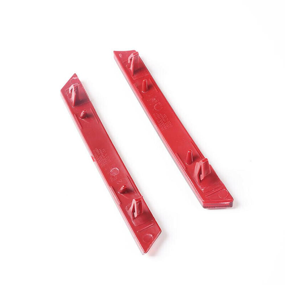 2x Red Rear Bumper Lower Reflector Light Trim For Cadillac XTS 2013-17 #20874085