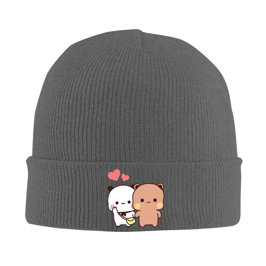 Cute Bubu Dudu Beanie Hats Kawaii Bear Bonnet Hats Unisex Women Trendy Outdoor Knitting Hat Spring Design Elastic Caps