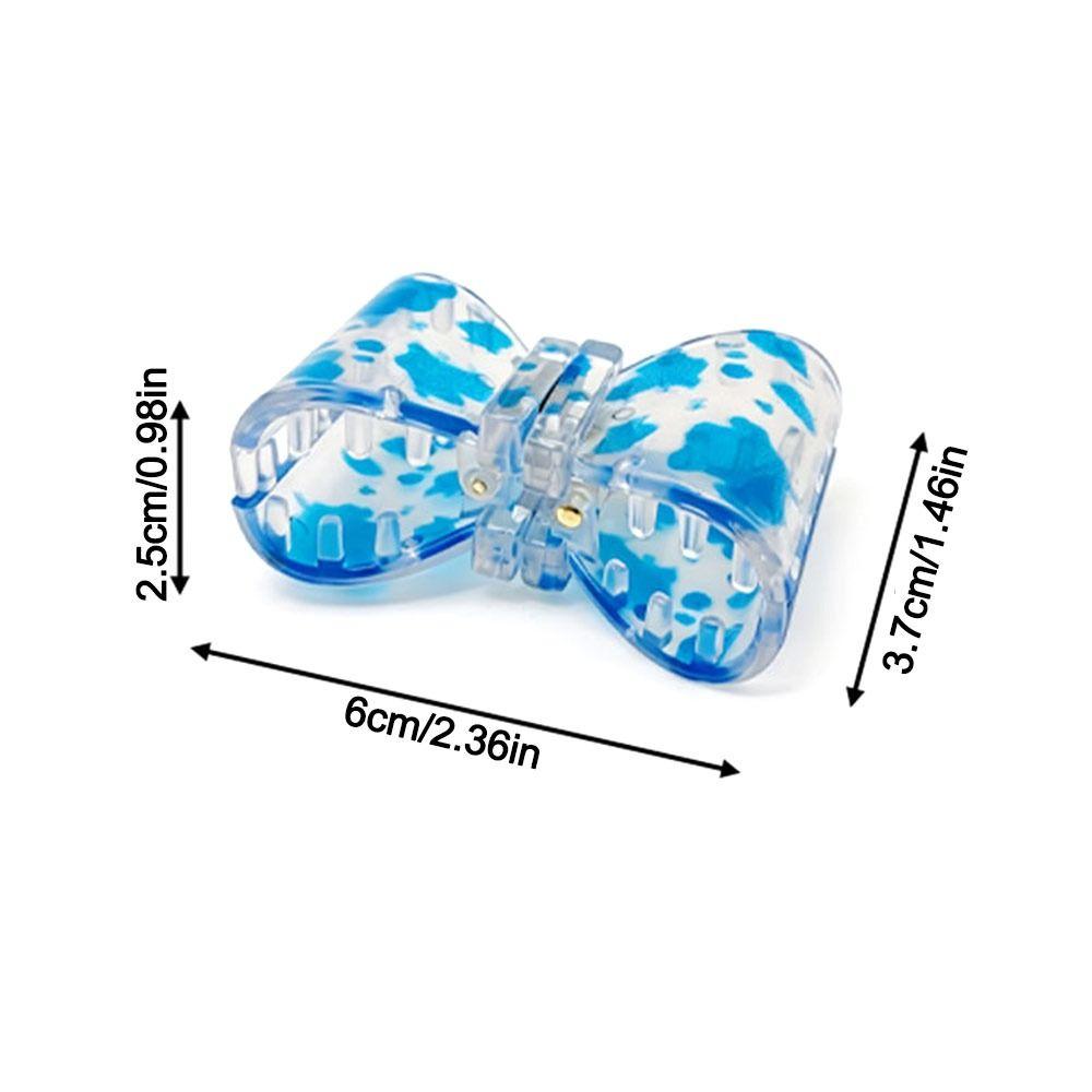 Magnetic Closure Bow Hair Clips Plastic Hair Styling Clips Magnetic Hair Clips Women Hair Decor