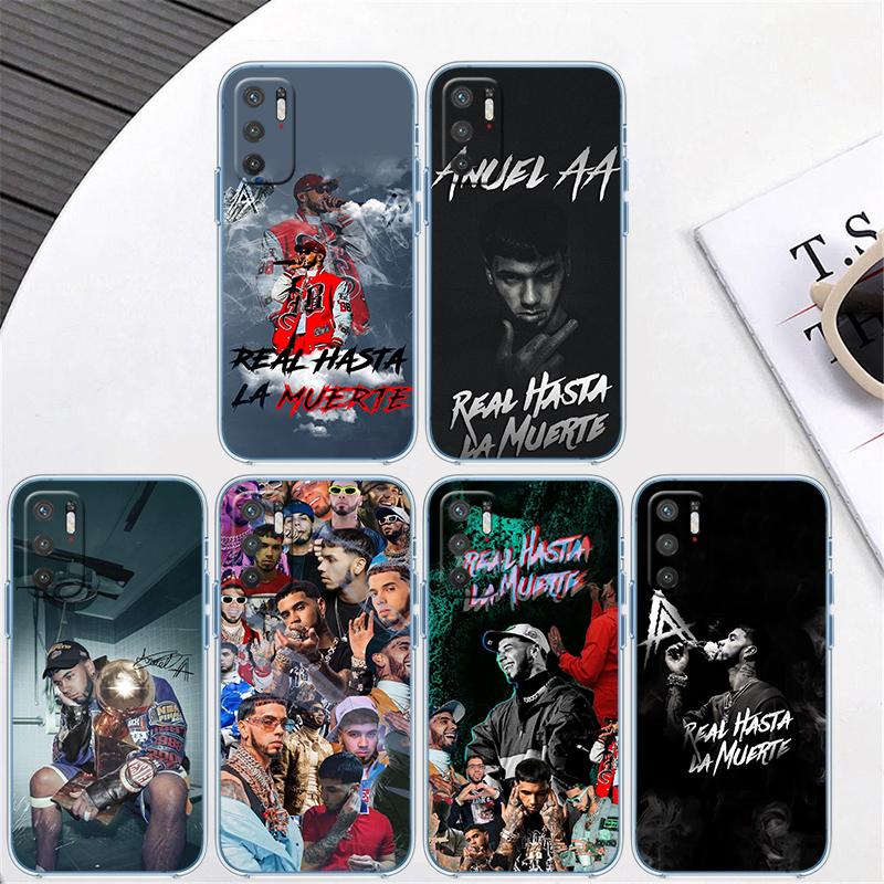 RP6 Anuel AA Transparente Handyhülle für Samsung Galaxy A04 A04S A14 A23 A34 A54 M23 M33 M52 M53