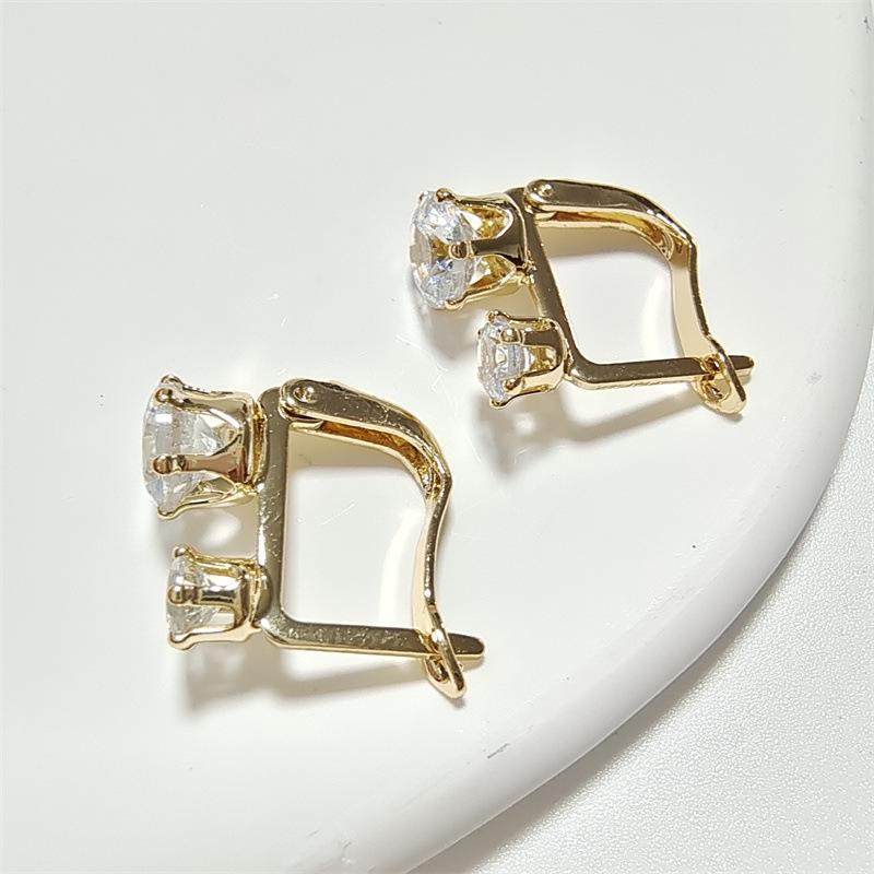 Luxus Zirkon Ohr Manschetten: Exquisites europäisches & amerikanisches Design für Damen