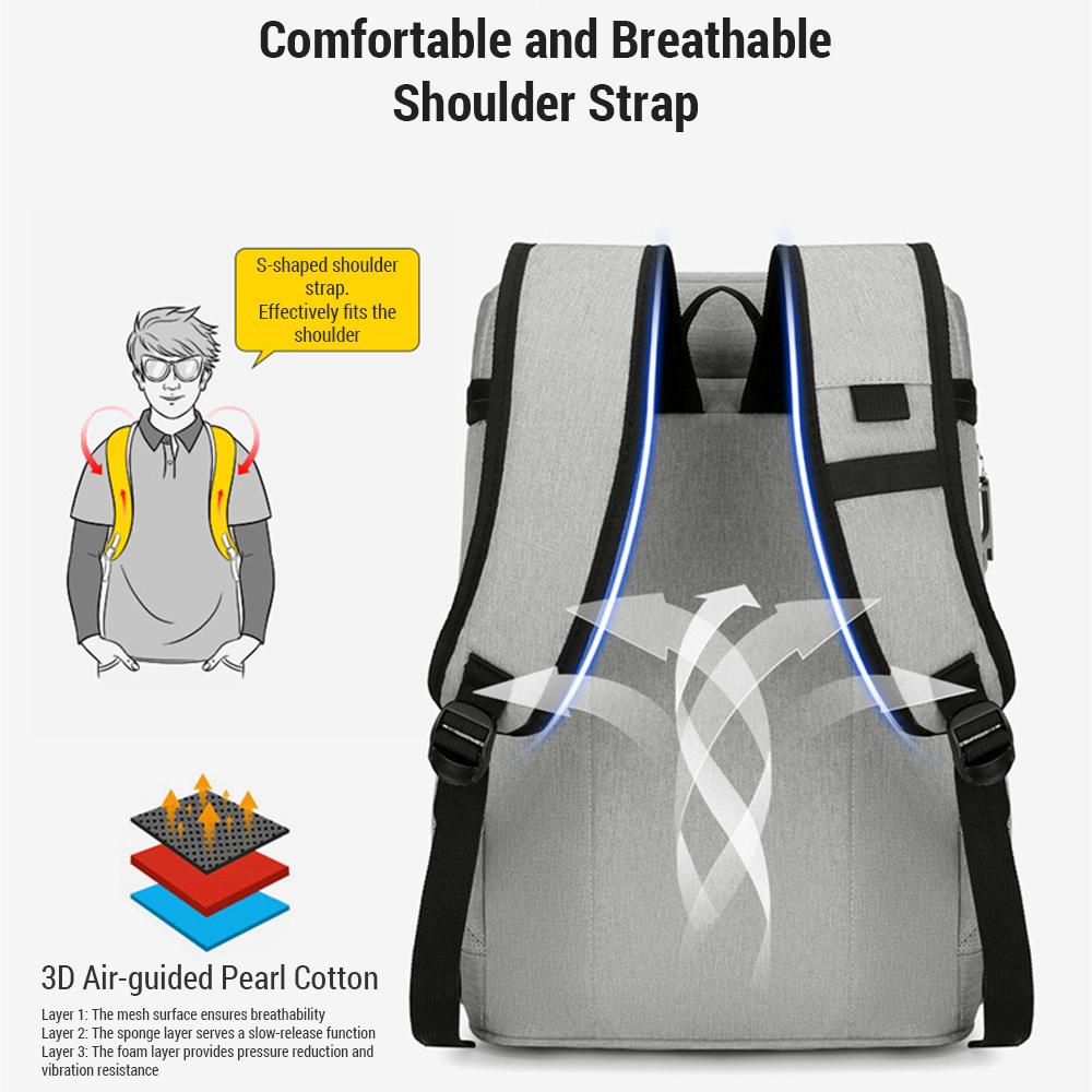 Isolierter Kühlrucksack aus Aluminiumfolie, Thermischer, auslaufsicherer Rucksack, Picknick-Oxford-Kühltasche, Kühlschrank für Camping im Freien