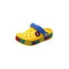 (Kollane/Sinine, C12-13=18.5-19cm) Tüdrukud Poisid Cros stiilis Crocband klounid Laste rannakingad