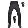 Mens Motorcycle Riding Pants With Ventilated Mesh Adjustable Fit Extended Armor Protection Use