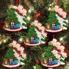 Resin Family Christmas Ornament Decorative DIY Name Pendants Christmas Tree Ornaments  Christmas