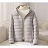 Women Puffer Jacket Plus Size 5XL 6XL 7XL New Spring Autumn Female Ultra Lightweight Packable Hooded Down Coats