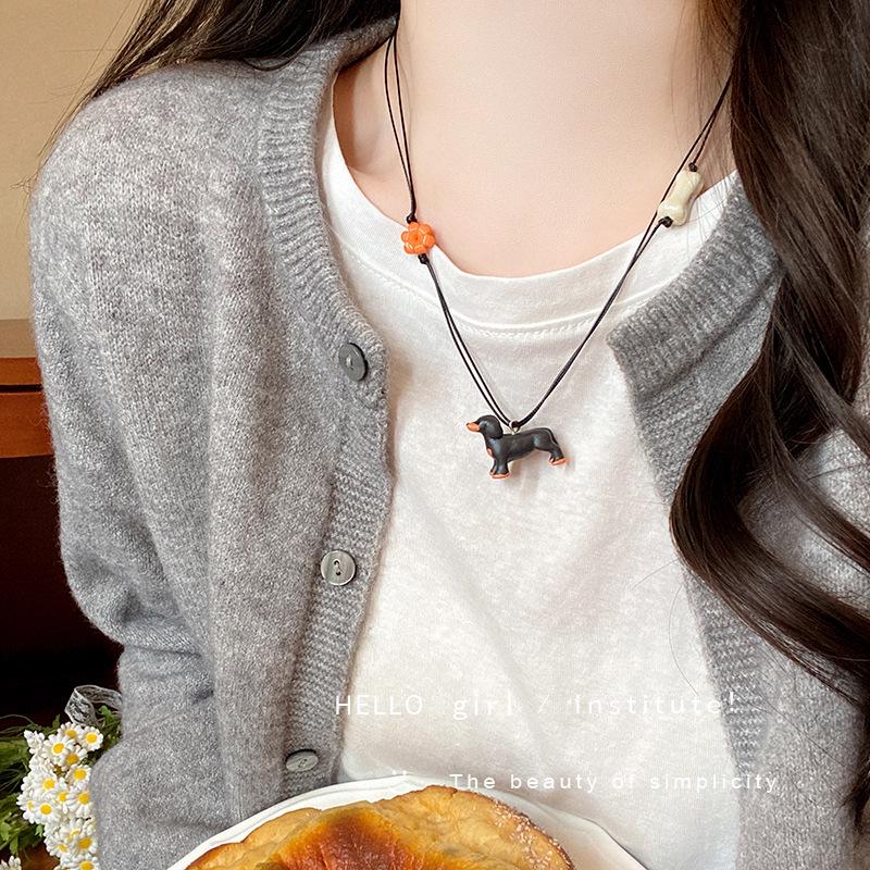 Bohemian Ceramic Necklace: Vintage Ethnic Long Sweater Chain & Zen Choker