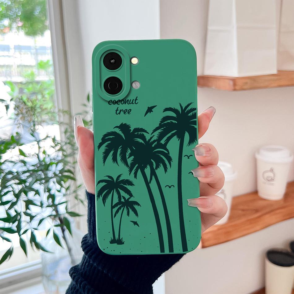 Case For Tecno Pop 20 / Spark Go 3 Stylish Design Back Cover For Tecno Pop20 / Spark Go3 Soft Liquid Silicone Lightweight Shell