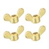 4Pcs M4 M5 M6 M8 M10 Butterfly Nut  Hand Tighten Nuts High Quality Ear Nuts