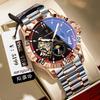 POEDAGAR National Top Swiss Brand Automatic Mechanical Watch for Men Multi Function Luminous Water Resistant