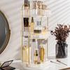 360 Rotating Makeup Organizer - 3-Size Spinning Cosmetic & Skincare Holder For Vanity Countertop 3 Colors