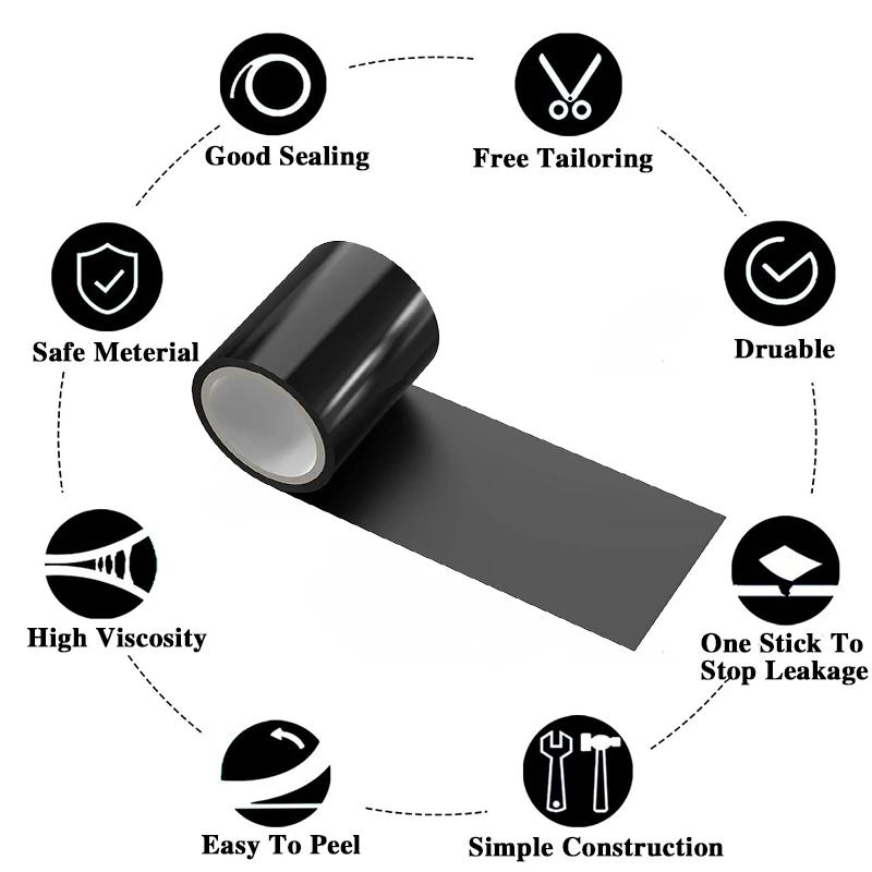 150cm Rubberized Waterproof Tape Super Strong Flex Anti Leakage Fix Tapes Adhesive Repair Stop Leak Seal Patch Sealant Duct Tape