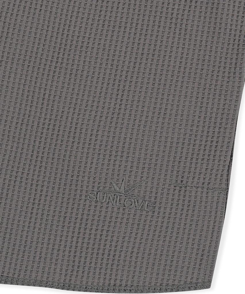 Sseonleobeutueo Aero Waffle Ls Tee Charcoal
